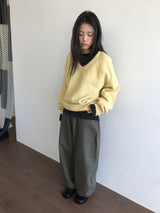 PREP Vネックニット（8color)