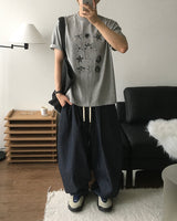 Fish Print Short Sleeve