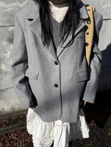  RELAXED WOOL JACKET