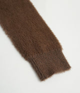 Wing angora touch knit