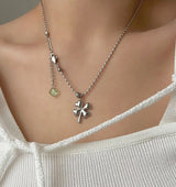 cjn ラッキークローバーキッシュ2wayボールドネックレス