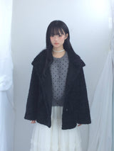 Cloud chiffon frill long skirt