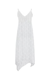 A RIBBON LAYERED ONE-PIECE / WHITE