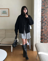 Posie Washed Cotton Blouson Jacket