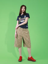 レーシングピケポロシャツ (NAVY)