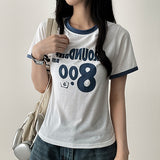 ユービンスパンデックス008カラーリングショートスリーブTシャツ