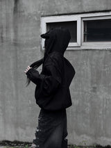 [unisex] サマークールシースルーフードジップアップ (2color)