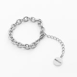 unisex bracelet chain stainless steel_CLEF LOOP CHAIN BRC