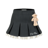 13DE MARZO Bear Flounced Dress