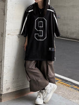 ナンバー9メッシュテープTシャツ