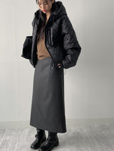 D-ring Stripe H-Line Long Skirt
