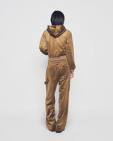 25FW WOMAN ベルベットストレートパンツ ブラウン