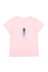 SHAKIRI X Namsuru pigtail girl Tシャツ