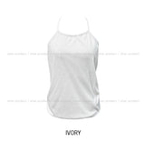 Here ribbed strap bustier