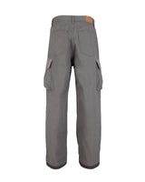 LAYERED CARGO PANTS (GRAY)