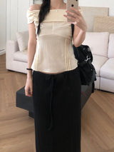 Lizzy Off-Shoulder Blouse (3 colors)