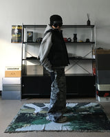 DN camo color combination denim pants (1C)