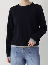 Edge Color Matching Knit