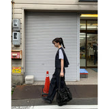 スローアンストライプTシャツ