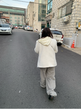 クラリーモヘアファーツイードジャケット（2c）