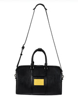 13DE MARZO Pilot Bear Travel Bag Smal Black