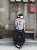 ロックルド ヒューマン プリント 半袖Tシャツ 3C