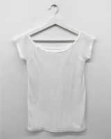 Show Ripple Off-shoulder T-shirt (4color)