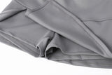 Athletic slit skirt - gray