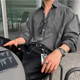  Stable Summer Ice Pigment Linen Shirt