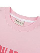UNISEX Bear Friends Big Logo レギュラーフィットスウェットシャツ ピンク (FCF1TS325M)