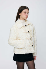 COZY FUR JACKET / WHITE