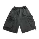 multi pigment bermuda pants