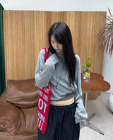 レト リネン Vネック サマー ニット