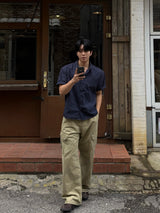 Down pigment dining cargo pants
