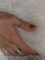 [925silver] Antique spear ring