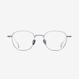 Knouun Round titanium glasses CODE. 102. B Silver N Gold