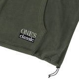 Fleece classic pullover (olive)