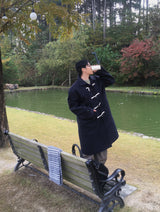 No.1483 toggle long COAT