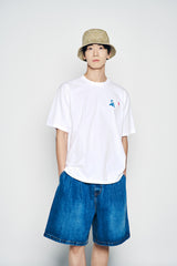 25SS フレンチスクリプトロゴショートスリーブTシャツ ホワイト
