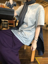 Round boxy tee