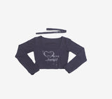 Cozen Printed T-Shirt (Mini Strap Set)