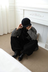 Muffler attached) ツイルハーフコート