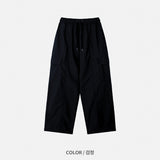 Slick Cargo Fleece Wide Pants 4C