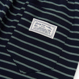Stripe Bootscut (Navy)
