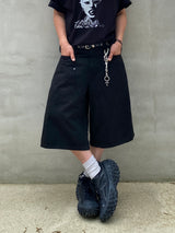 Deep Dying Double Carpenter Bermuda Pants 2C