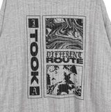 Reton graphic knit long sleeve