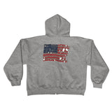 Flag hood jumper
