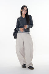 New balloon cotton pants
