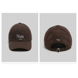 Nus. arch ball cap (Black)