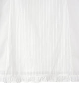 レースフリルミニドレス (Ivory)